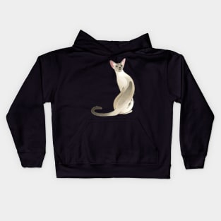 Siamese cat - Gifts for cat lovers Kids Hoodie